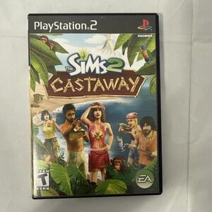 The Sims‎ 2 Castaway PlayStation 2 PS2 Game